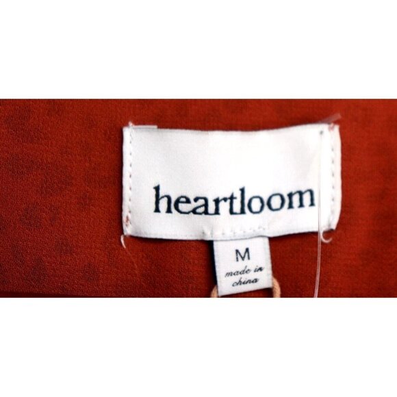 Heartloom Womens Medium Bronze Emmy Dress Leopard Scoop Neck Satin Mini $190 NWT - Picture 3 of 9